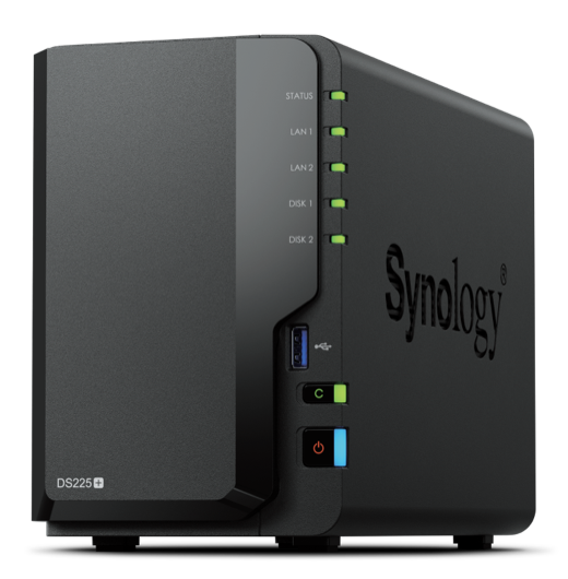 Boîtier NAS Synology DS225+