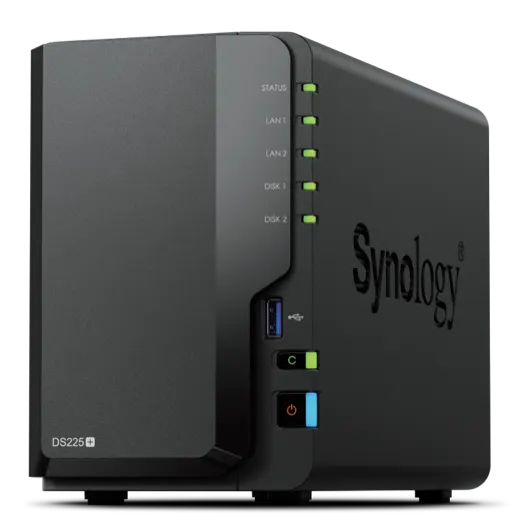 Boîtier NAS Synology DS225+