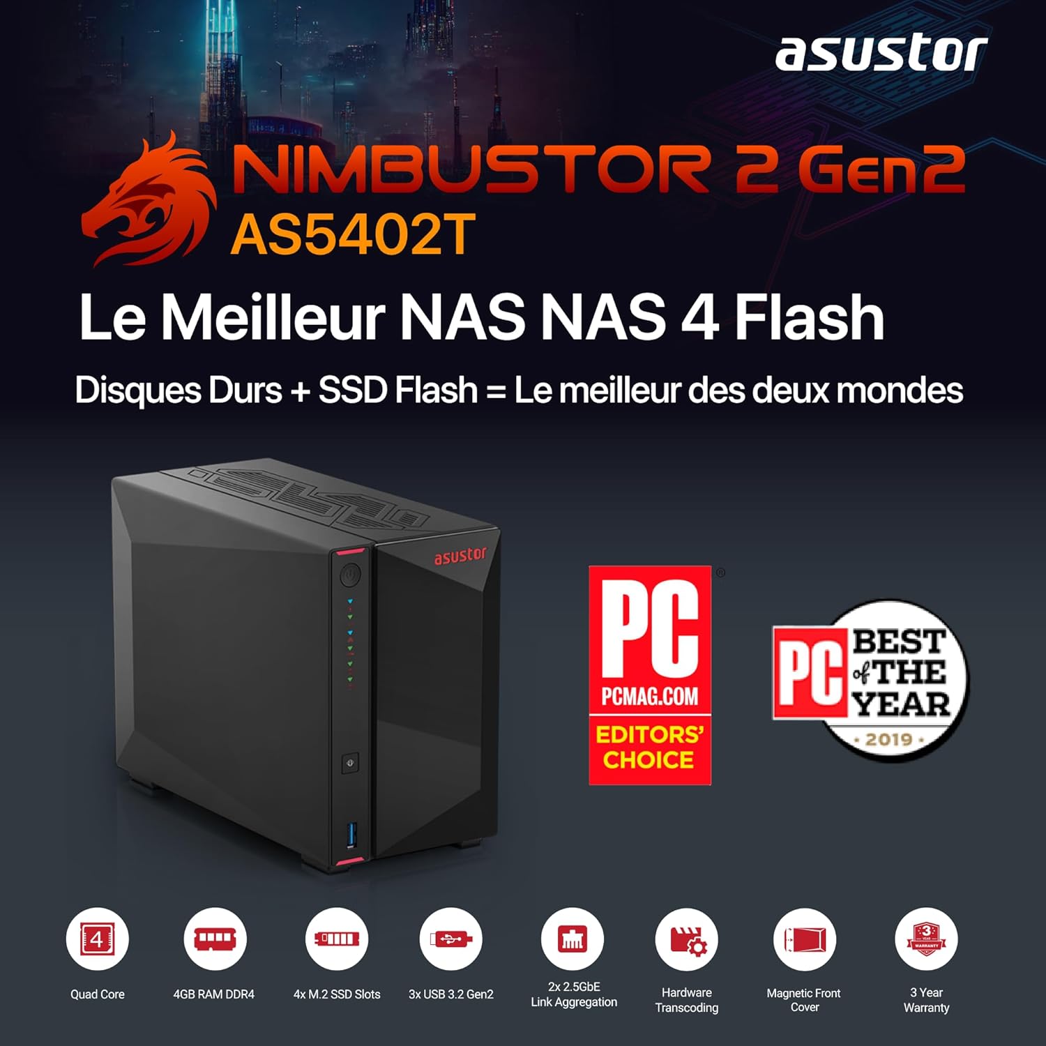ASUSTOR AS5402T - photo 2