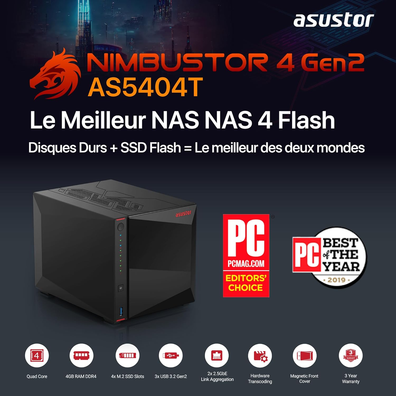 ASUSTOR AS5404T - photo 2