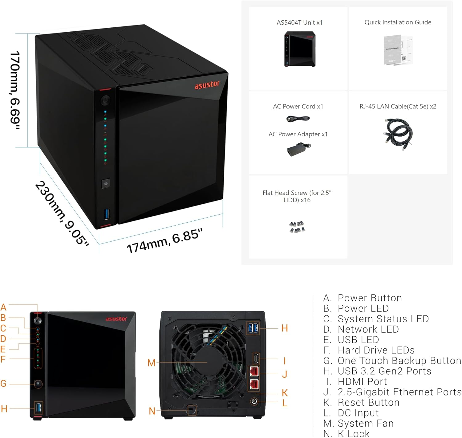 ASUSTOR AS5404T - photo 3