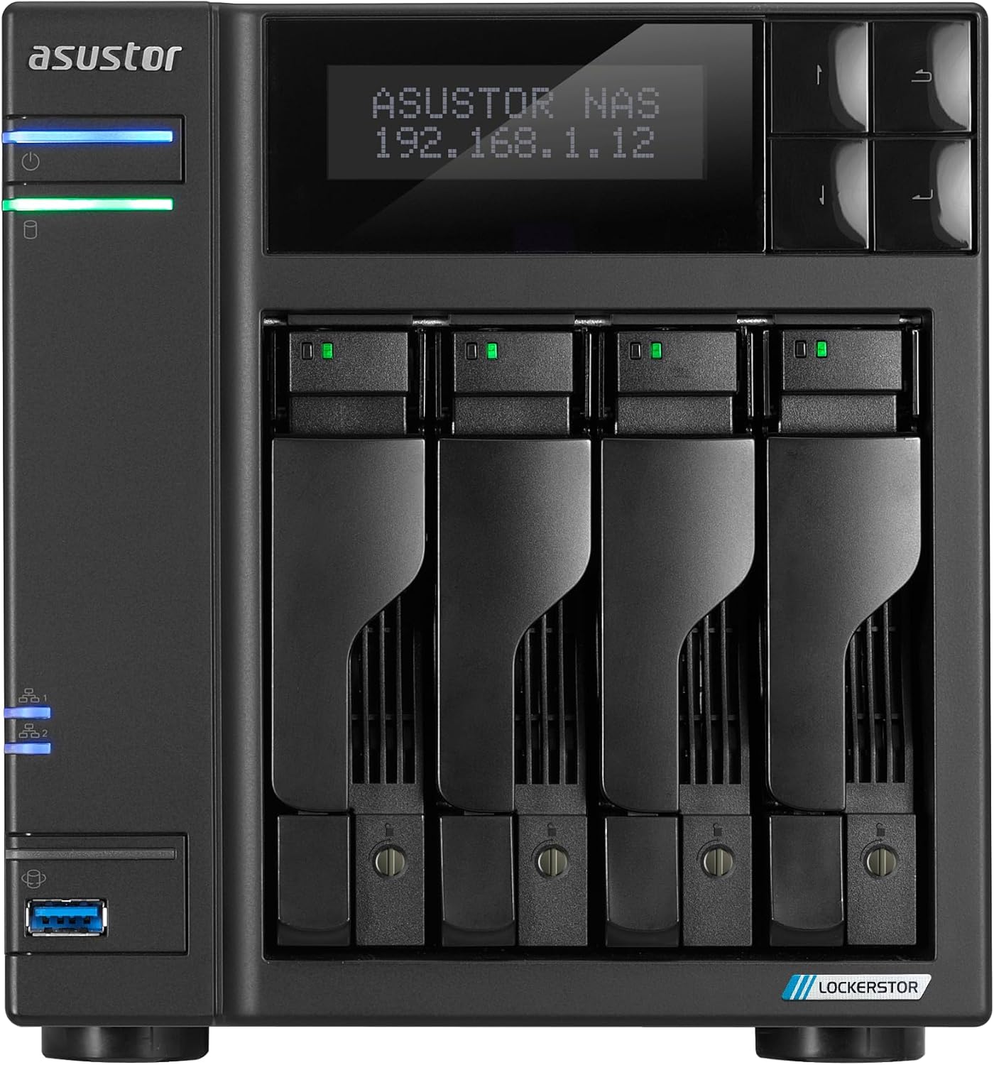 ASUSTOR LOCKERSTOR 4 Gen2+ (AS6704T v2) - photo 2