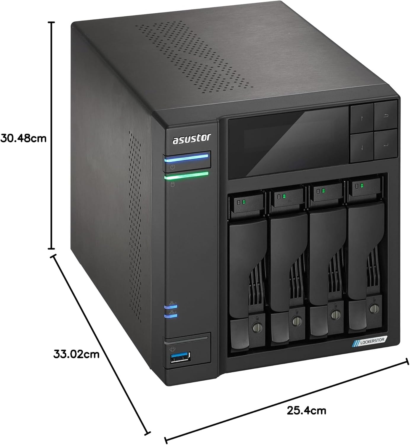 ASUSTOR LOCKERSTOR 4 Gen2+ (AS6704T v2) - photo 7