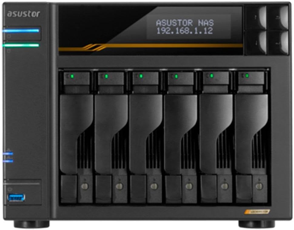 ASUSTOR LOCKERSTOR 6 Gen3 (AS6806T)