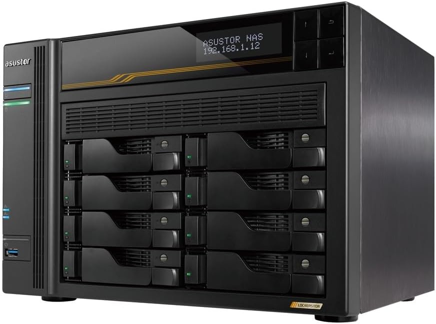 ASUSTOR LOCKERSTOR 8 Gen3 (AS6808T) - photo 2