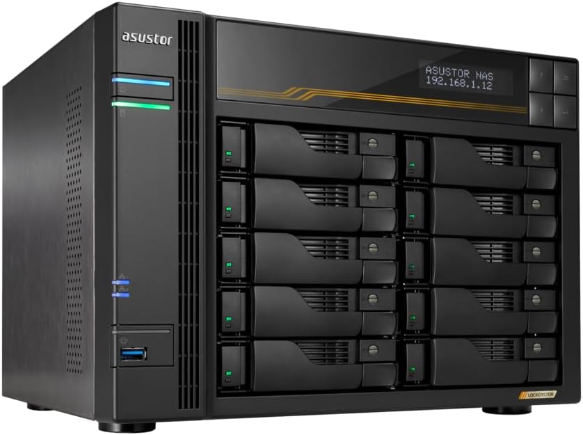 ASUSTOR LOCKERSTOR 10 Gen3 (AS6810T)