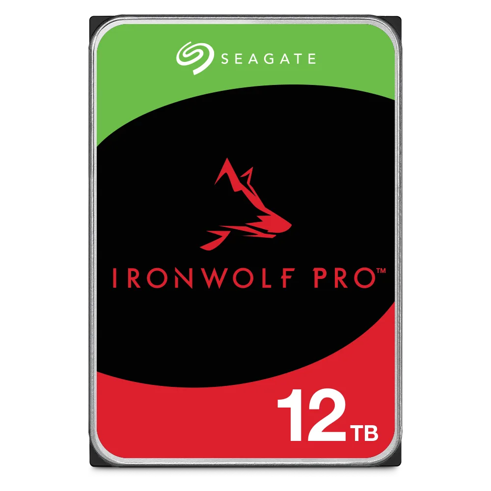 Seagate IronWolf Pro ST12000NT001 12 To — vue officielle