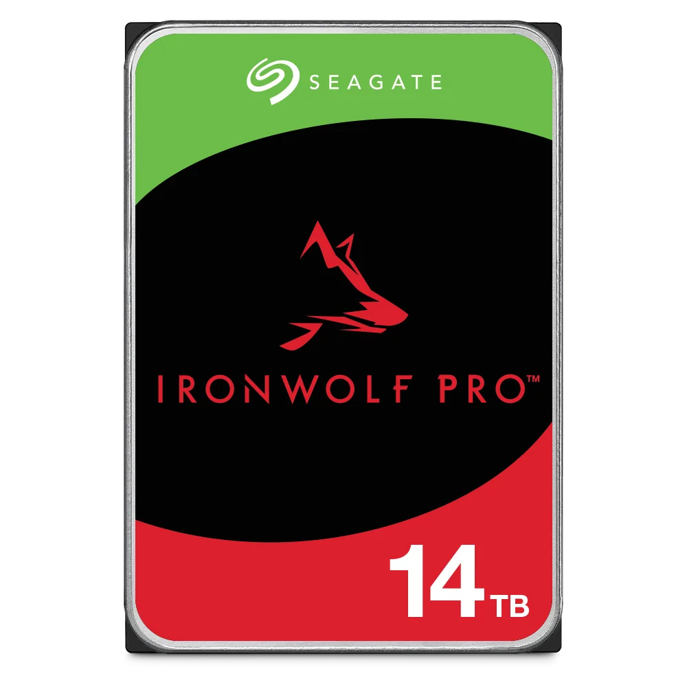 Seagate IronWolf Pro ST14000NT001 14 To — vue officielle