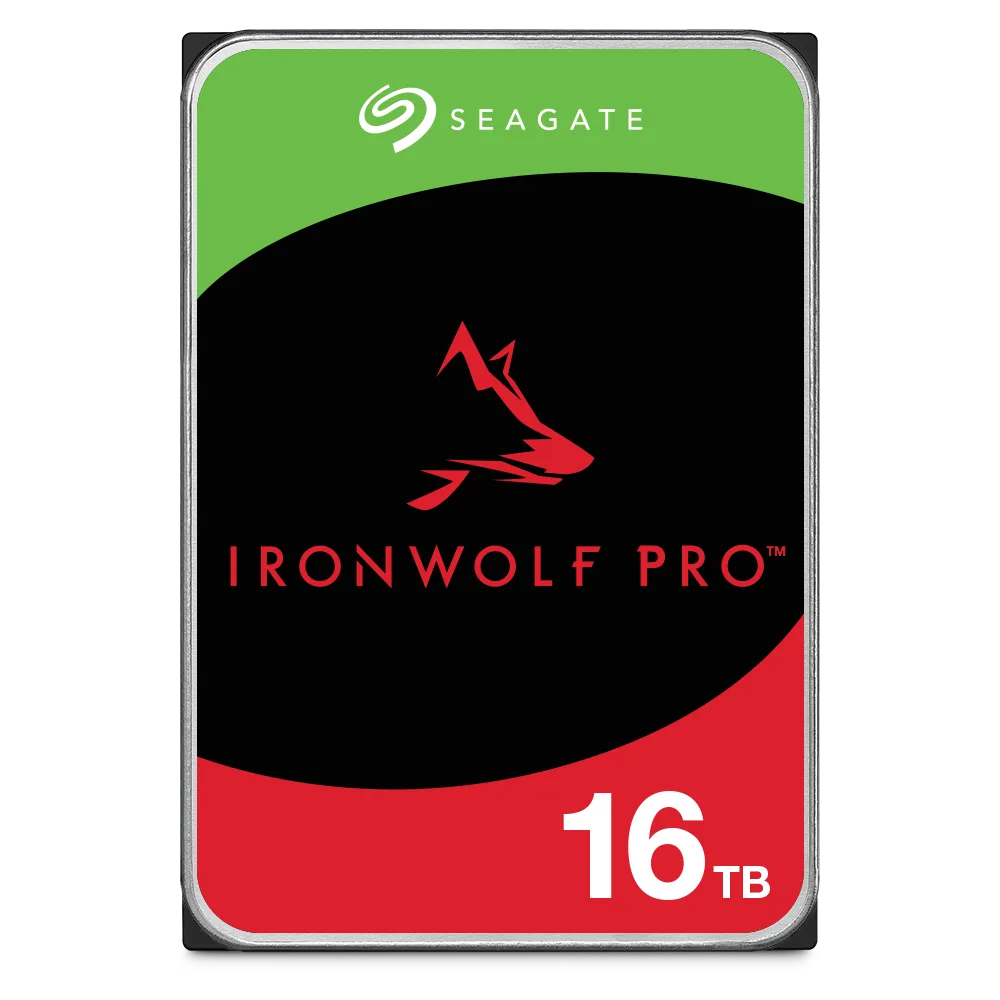 Seagate IronWolf Pro ST16000NT001 16 To — vue officielle