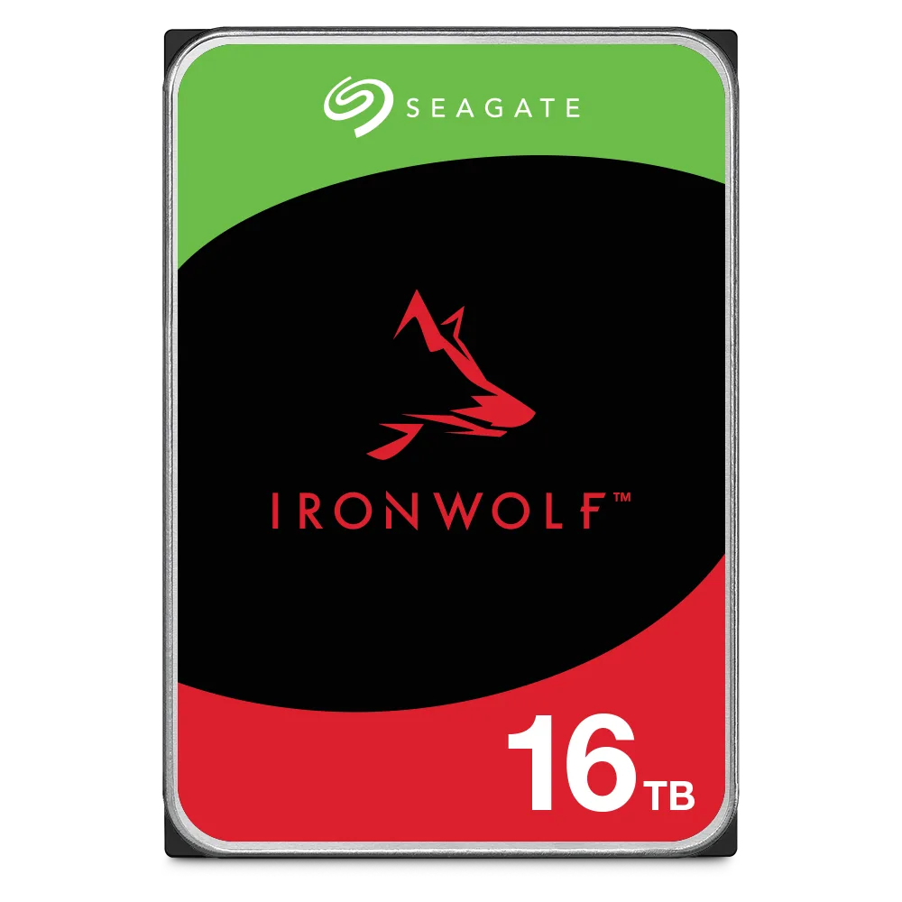 Seagate IronWolf ST16000VN001 16 To — vue officielle