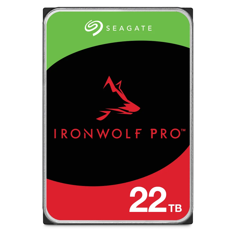 Seagate IronWolf Pro ST22000NT001 22 To — vue officielle