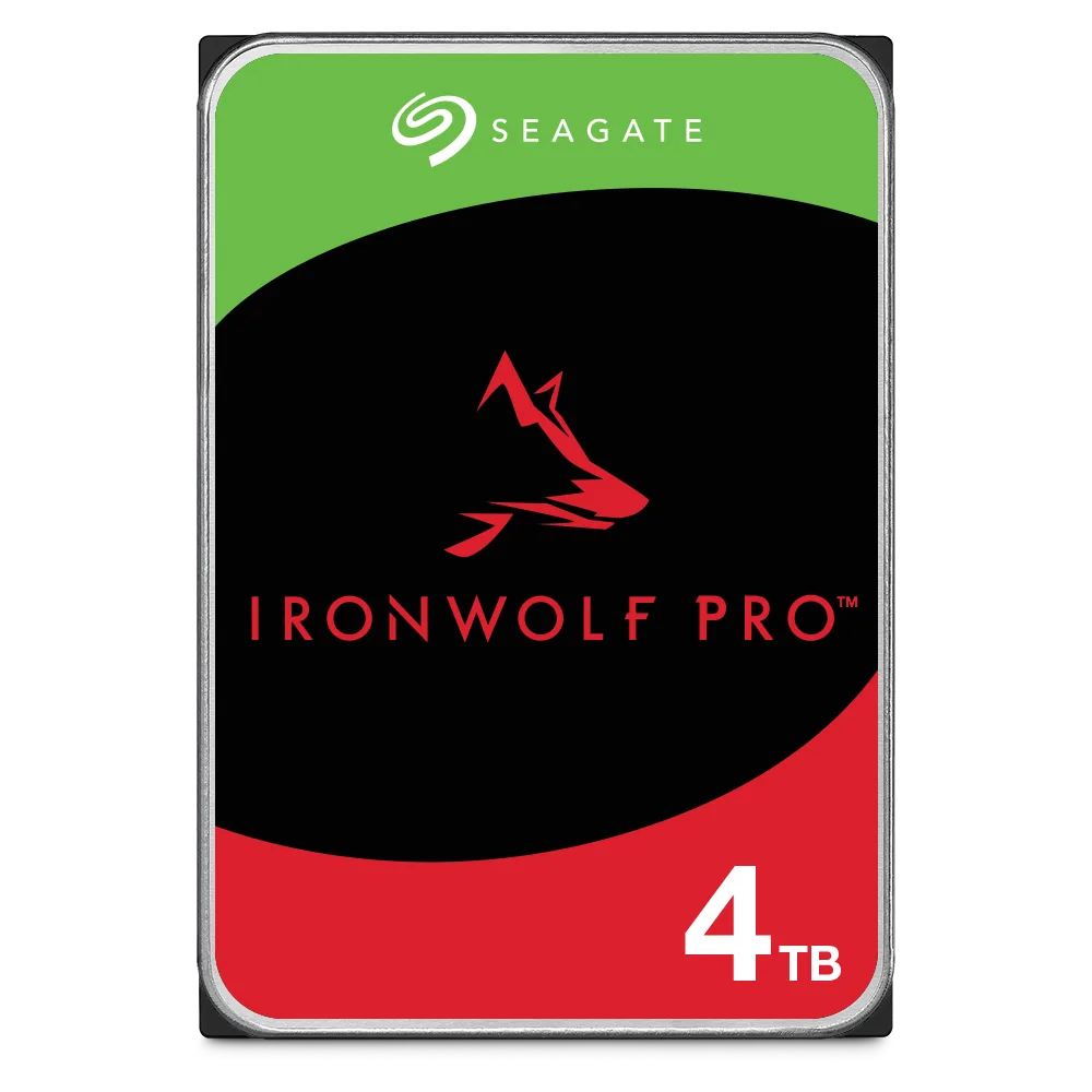 Seagate IronWolf Pro ST4000NT001 4 To — vue officielle