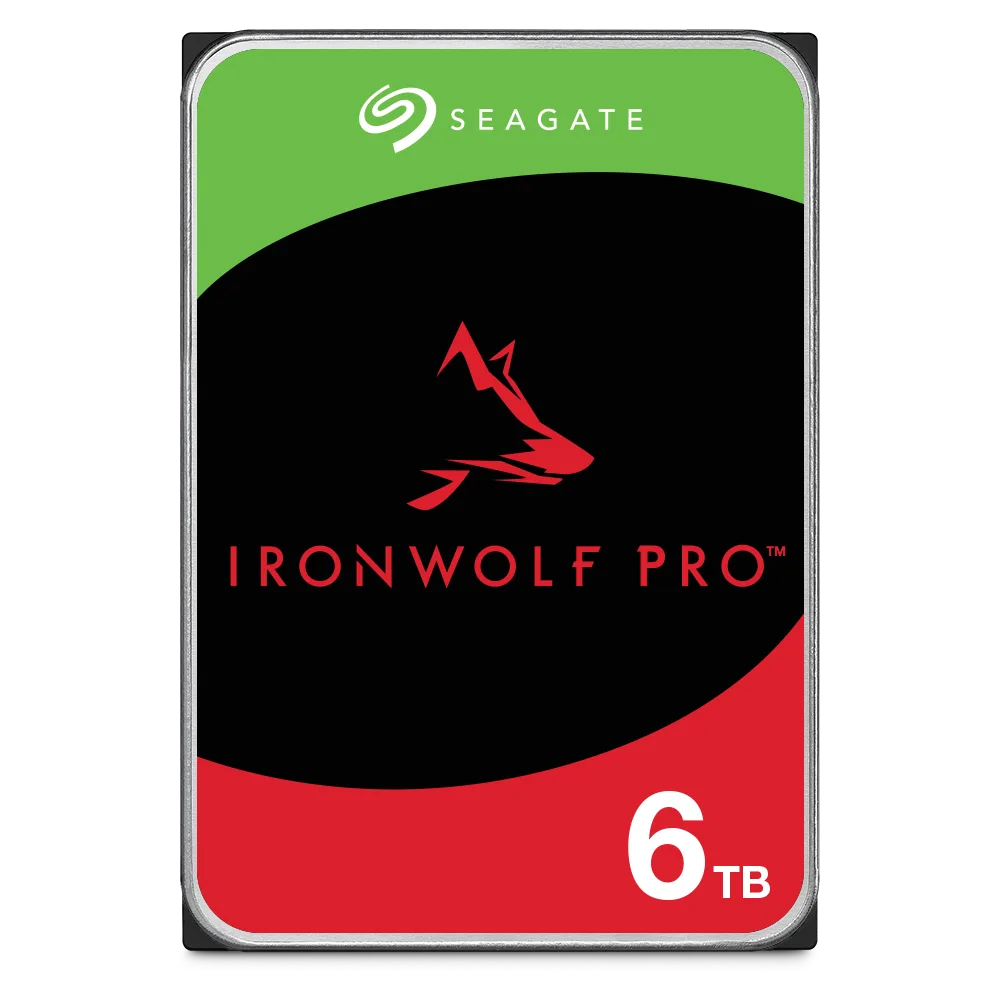 Seagate IronWolf Pro ST6000NT001 6 To — vue officielle