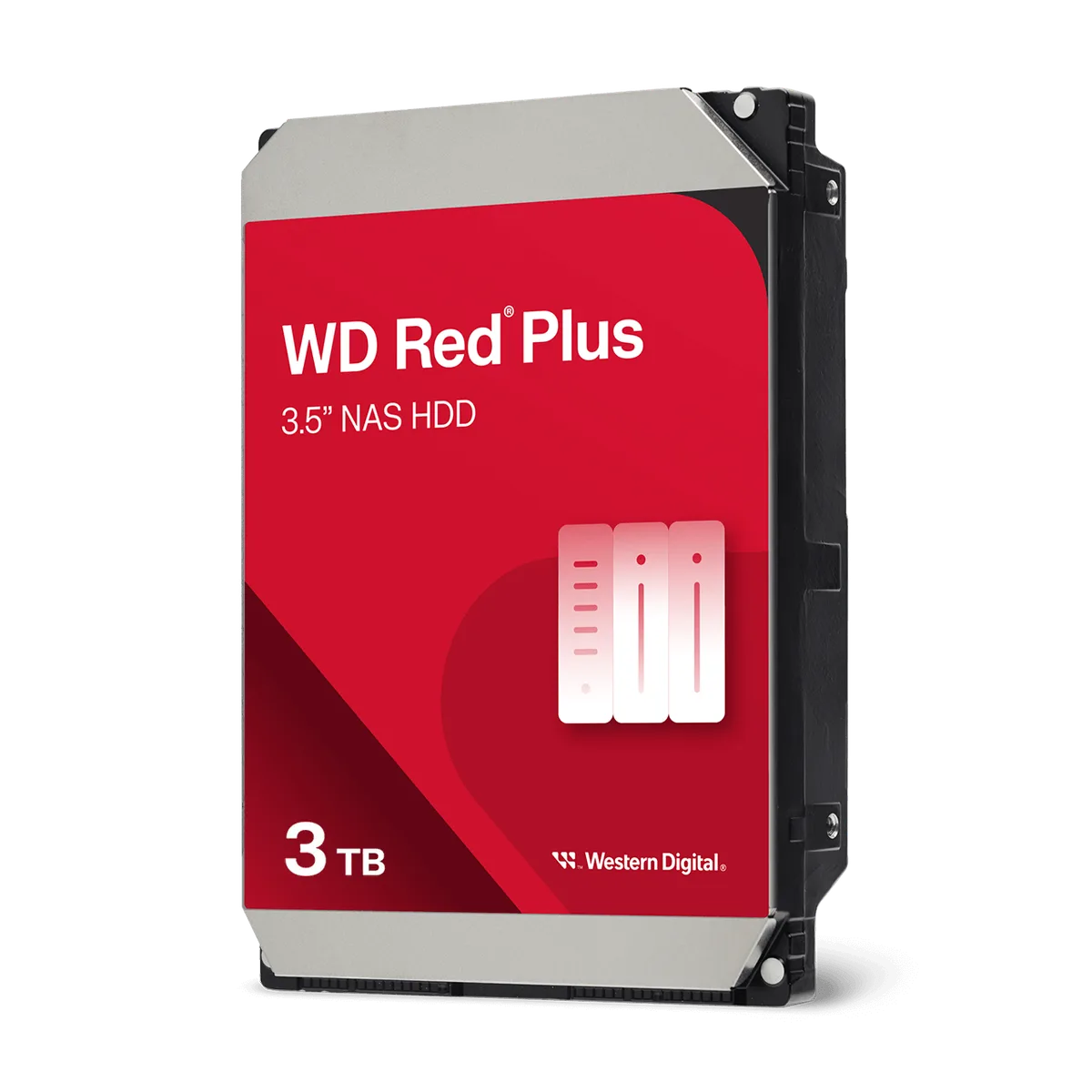 WD Red Plus WD30EFZX 3 To — vue officielle