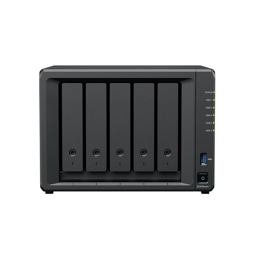 Synology DS1525neo+ — visuel officiel fabricant