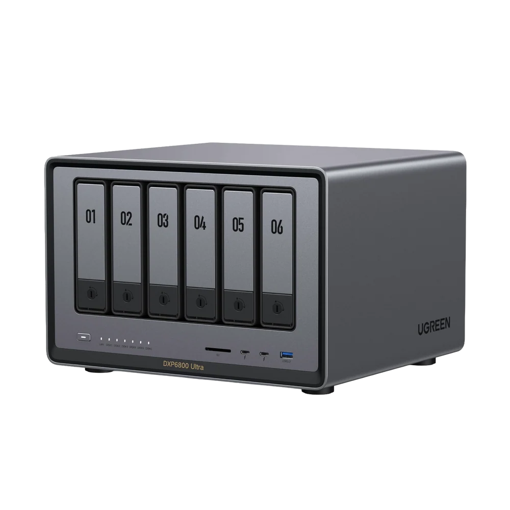 UGREEN NASync DXP6800 Ultra — visuel officiel fabricant