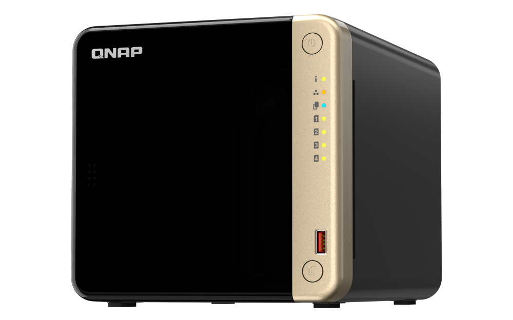QNAP TS-464 - vue de côté