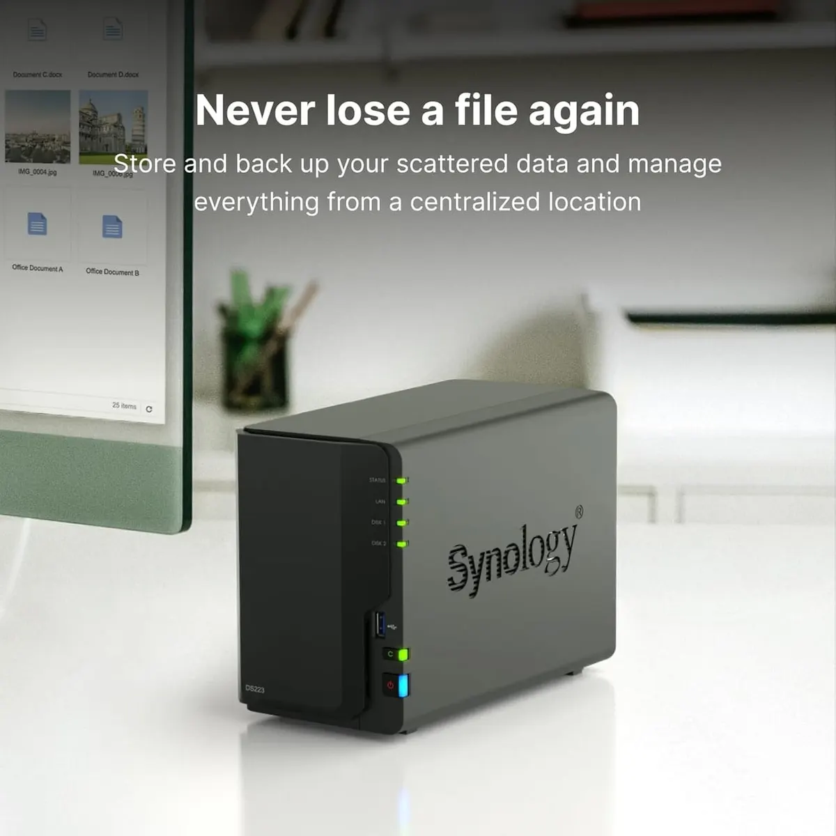 Synology DS223 — design 2