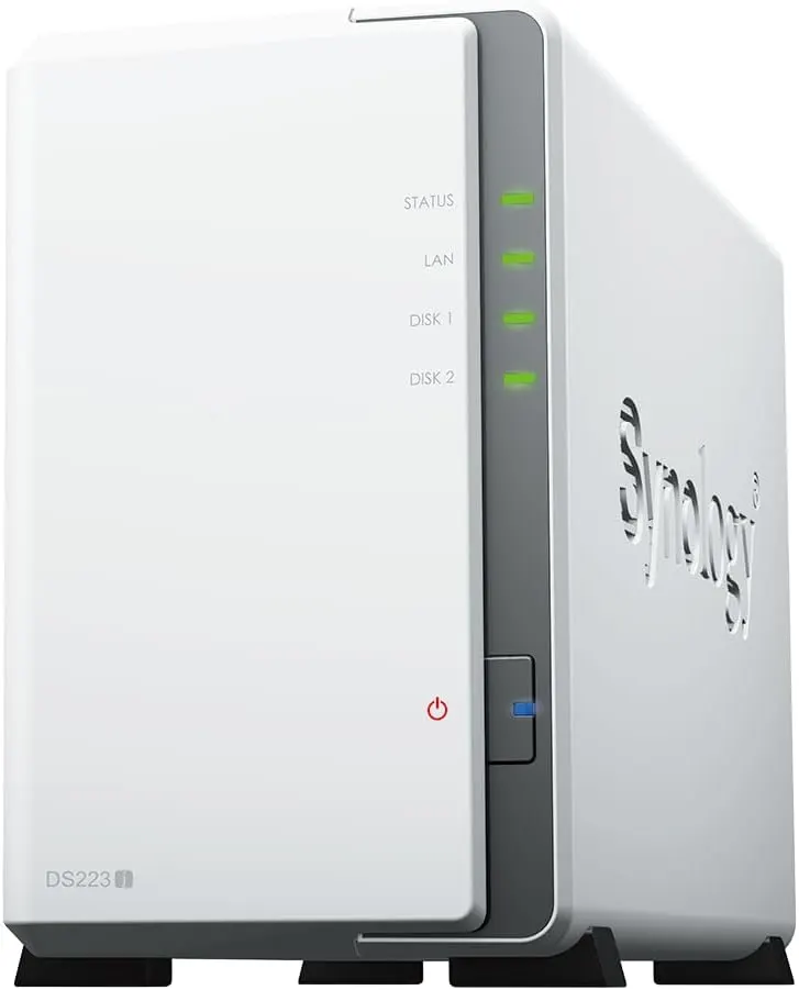 Synology DS223j - vue de côté