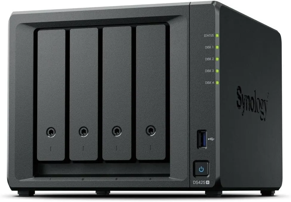 Synology DS425+ - vue de côté
