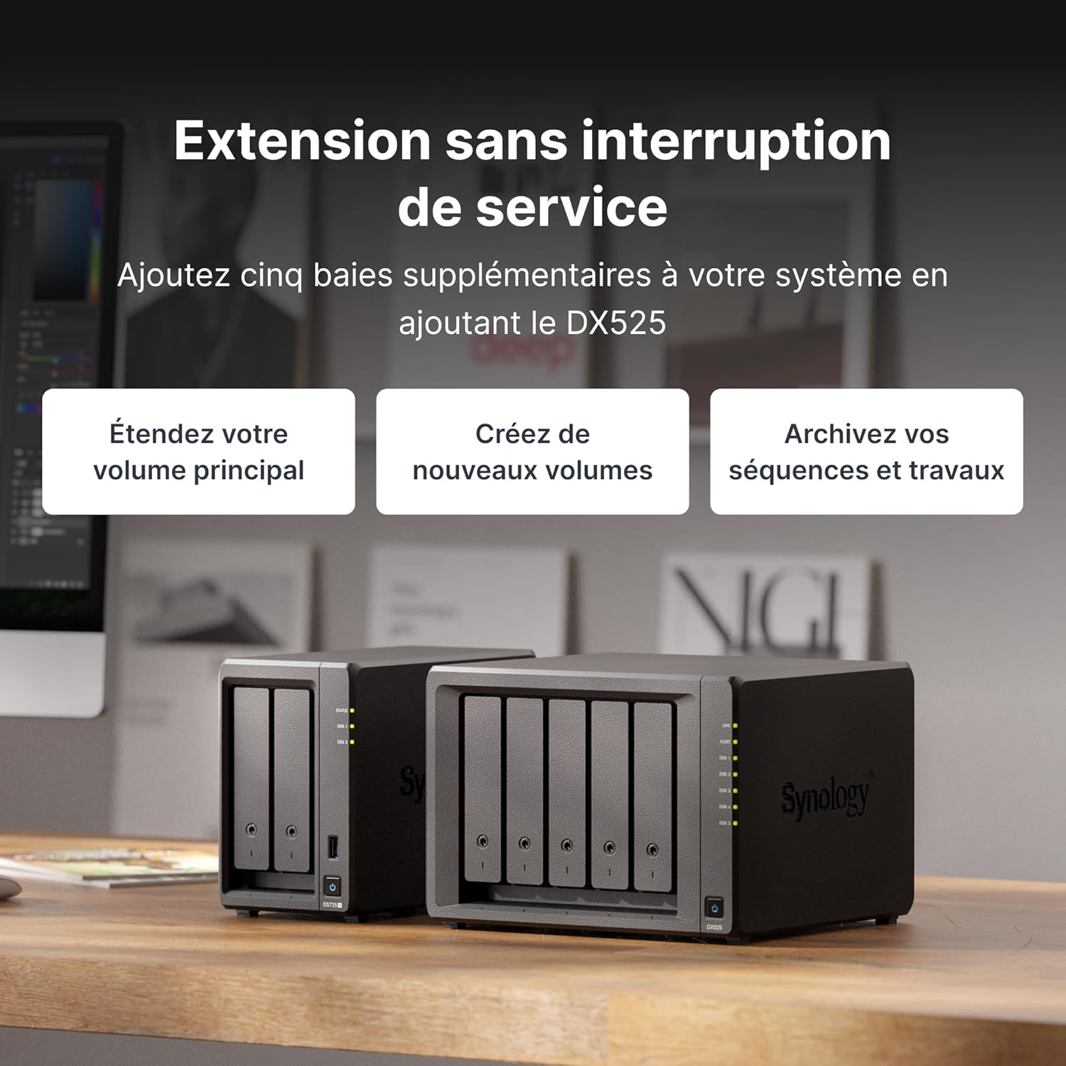 Synology DS725+ - installation