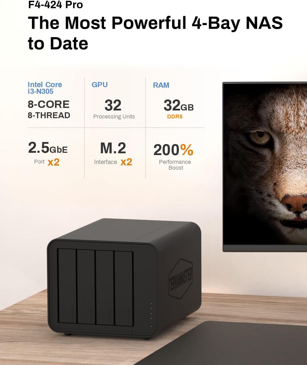 TerraMaster F4-424 Pro - photo 2