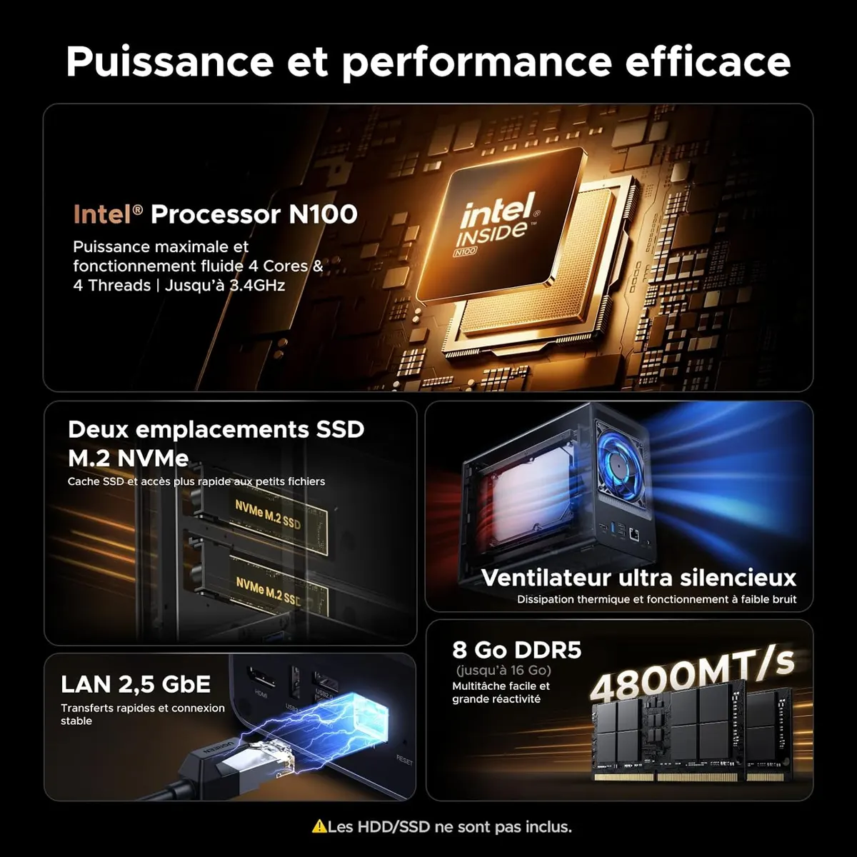 UGREEN DXP2800 — design 2