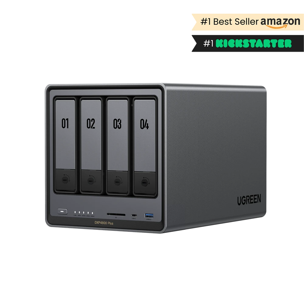 UGREEN DXP4800 Plus - vue de côté